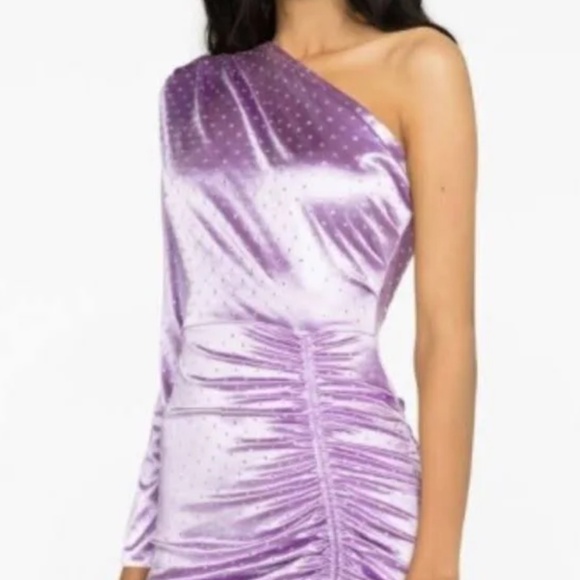 Maje raparme embellished one shoulder dress - Picture 5 of 8